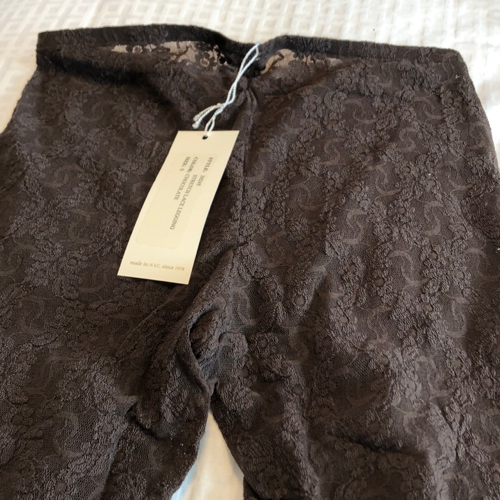 Only Hearts by Helena Stewart Leggings lace sz S,M